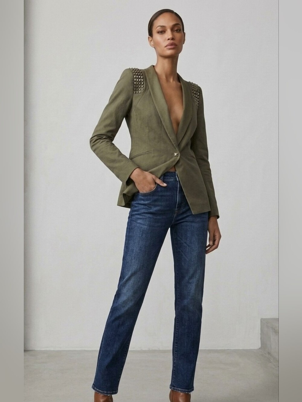 Mackage | Studded Tuxedo Blazer